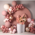 White Solid Color Round Backdrop Customized Poster Wedding Baby Shower Birthday Party Elastic Background Photo Studio Props